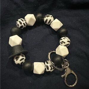 Monochrome Geometric key Bracelet